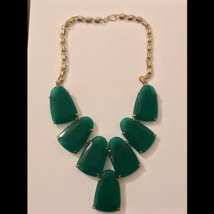 Kendra Scott Emerald Green Harlow Necklace